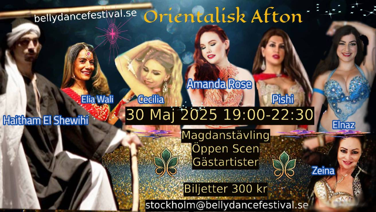 Magdanstävling, Öppen Scen, Gästartister
